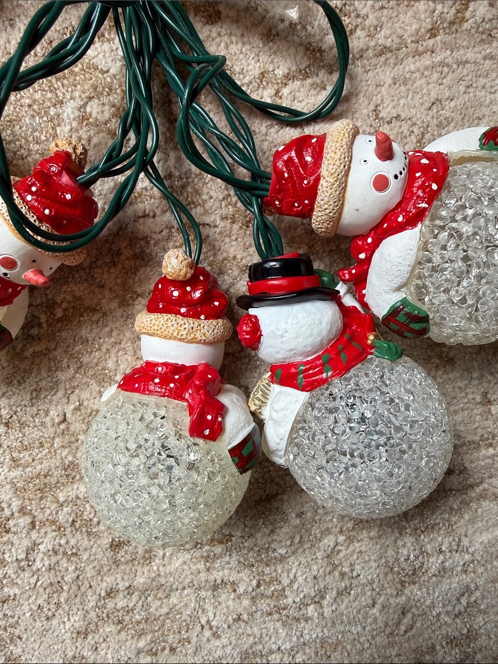 Snowman string lights - Picture 8 of 8